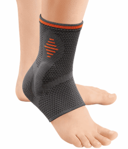 Orliman Elastic Ankle Support with Gel Pads