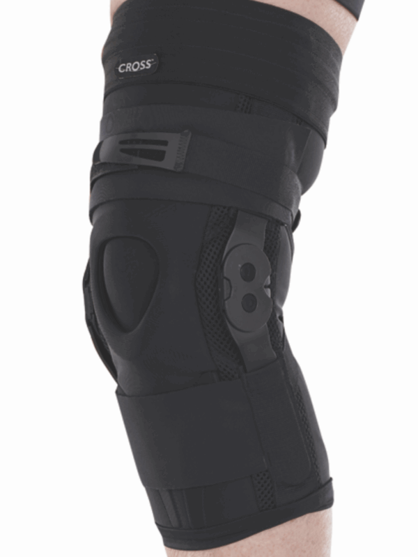 Cross Hyperextension Knee Orthosis
